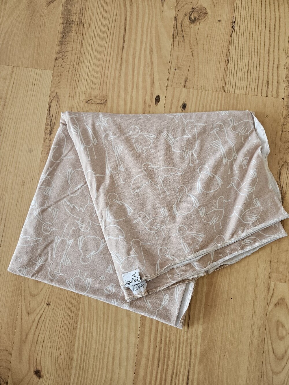 Copper Pearl Baby Swaddle Blanket